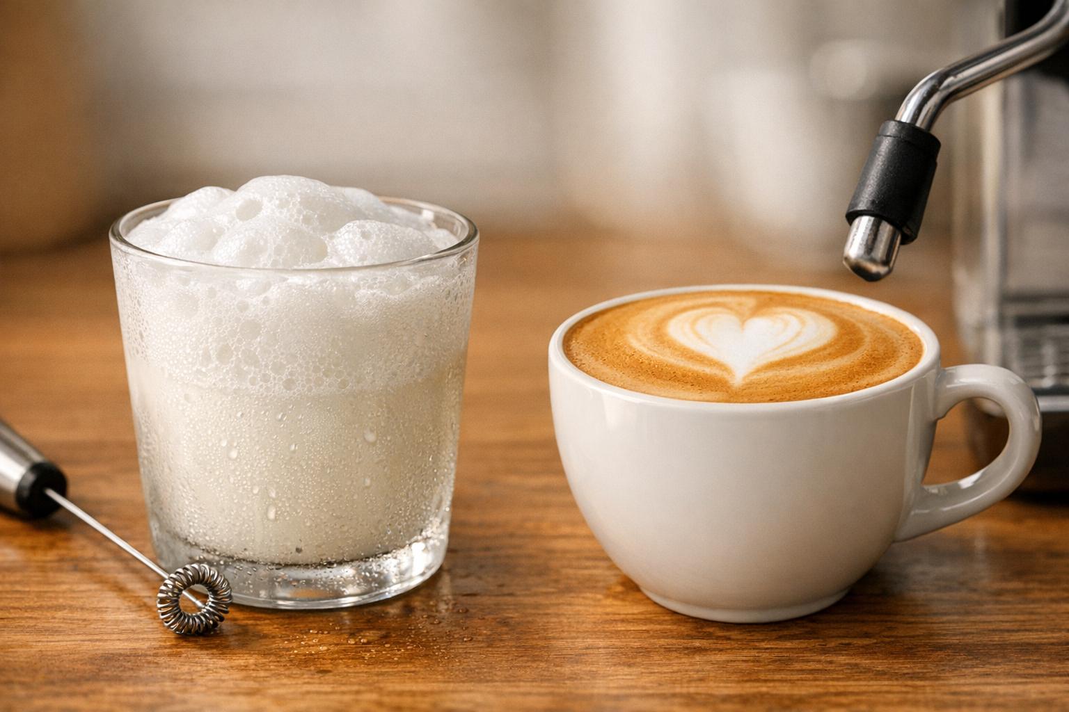 Handheld Frothers vs Steam Wands: Key Differences