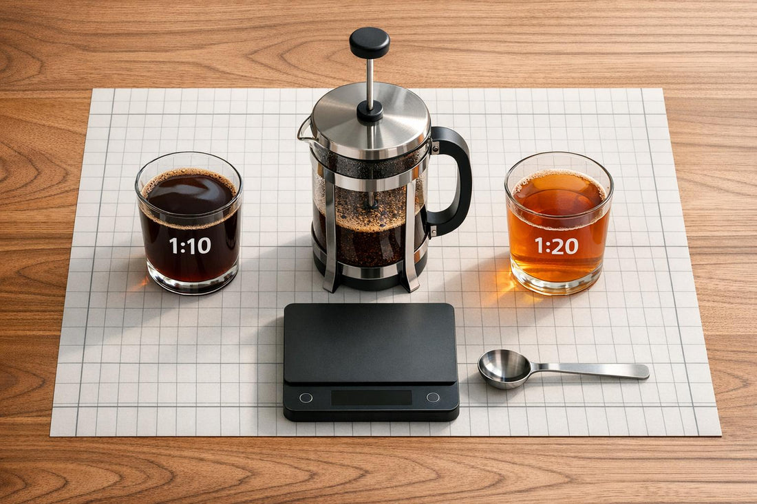Best Coffee-to-Water Ratios for French Press