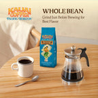 Indulge in the Essence of Hawaii with Koloa Estate Medium Roast Whole Bean Coffee – Smooth, Non-Bitter Pure Arabica with Light Floral Notes – 10oz Pack