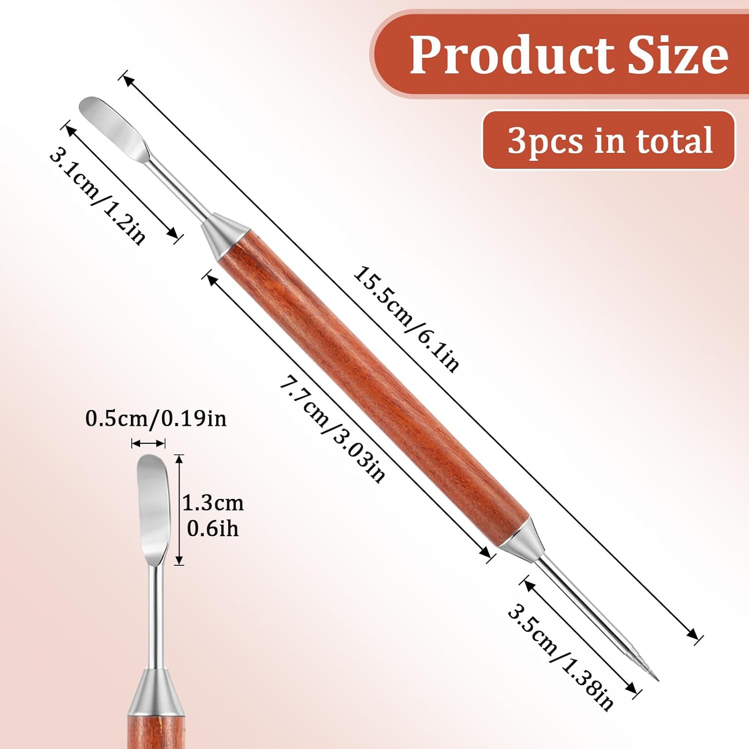 Elevate Your Coffee Experience with 3PCS Dual-Ended Stainless Steel Latte Art Pens - Perfect for Stunning Espresso Designs at Home!