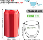 Indulge in Elegance: Set of 2 Insulated Double-Walled Espresso Cups - Perfect for Your Favorite Brews