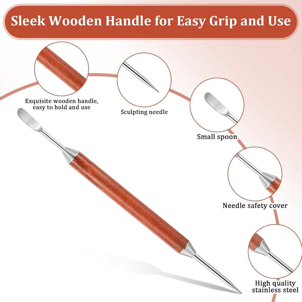 Elevate Your Coffee Experience with 3PCS Dual-Ended Stainless Steel Latte Art Pens - Perfect for Stunning Espresso Designs at Home!