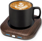 Mug Warmer - 3-Temp Settings Coffee Mug Warmer for Desk with 4 Hrs Auto Shut Off