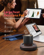 Mug Warmer - 3-Temp Settings Coffee Mug Warmer for Desk with 4 Hrs Auto Shut Off