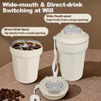 2 Cup Stovetop Espresso Maker Stainless Steel Moka Pot Stove Top Percolator Italian Coffee Makers Insulated Coffee Tumbler 450Ml Travel Coffee Mug 316 Stainless Steel Direct Drink Opening