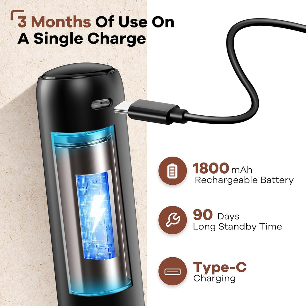 Ultimate Rechargeable Milk Frother - Handheld Electric Whisk for Perfect Coffee, Matcha, Lattes, and Hot Chocolate!
