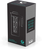 Experience the Ultimate Cold Brew Coffee Maker - 47 Oz Iced Tea & Cold Brew Pitcher with Glass Carafe, Filter, Funnel & Measuring Scoop in Sleek Black Design