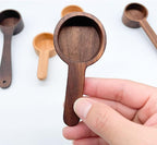 Elevate Your Brewing Experience with Our Premium Walnut Wood Coffee Spoons - Perfect for Measuring Coffee, Tea, and More!