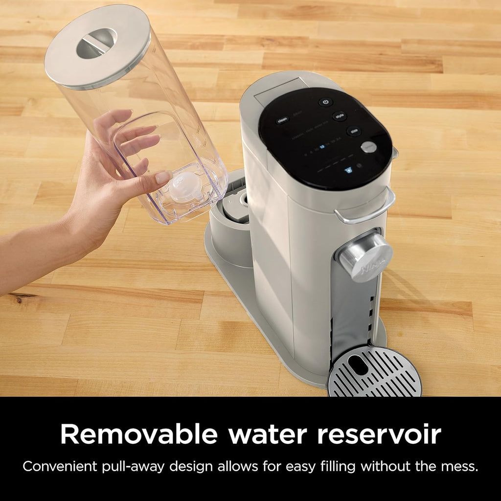 Experience Ultimate Coffee Bliss with the Compact Pods & Grounds Single-Serve Coffee Maker - K-Cup Compatible, Brew Grounds or Pods, Perfect for Iced Coffee Lovers!