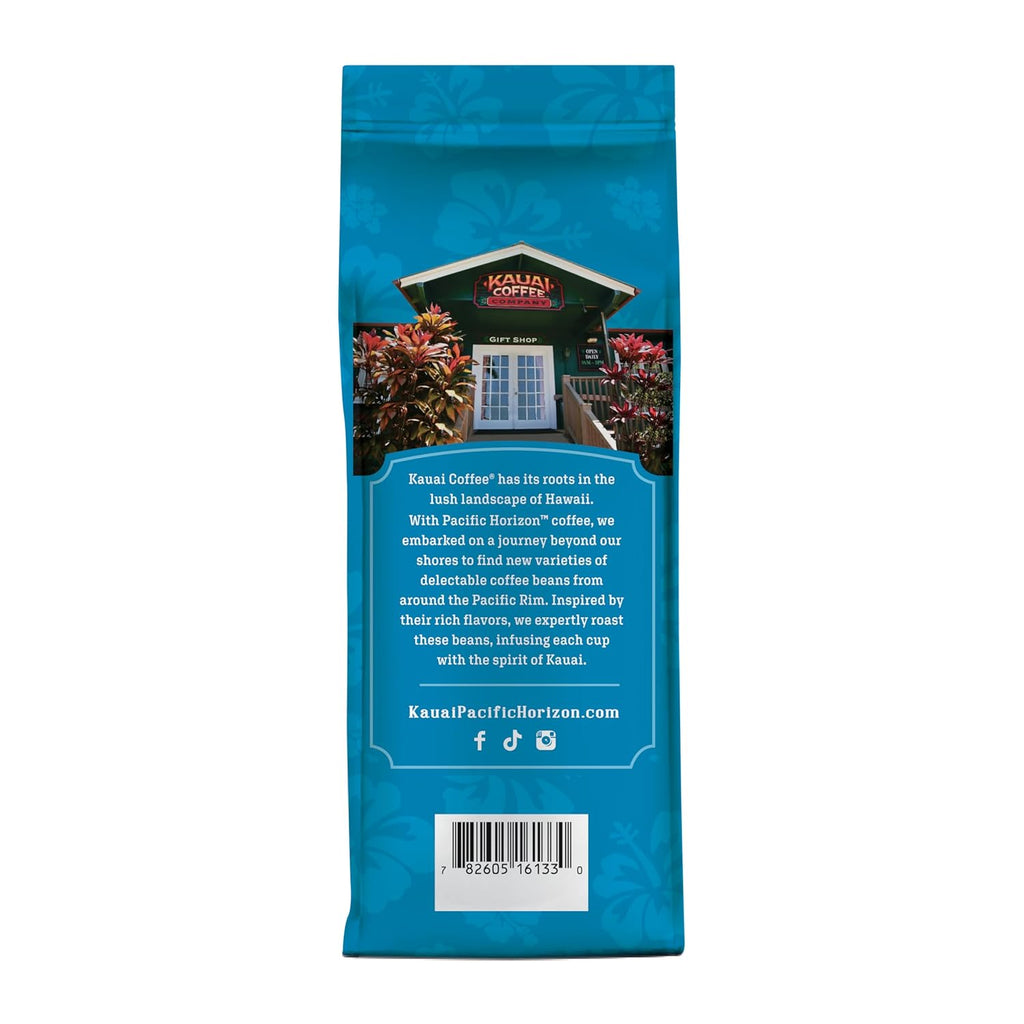 Indulge in the Essence of Hawaii with Koloa Estate Medium Roast Whole Bean Coffee – Smooth, Non-Bitter Pure Arabica with Light Floral Notes – 10oz Pack