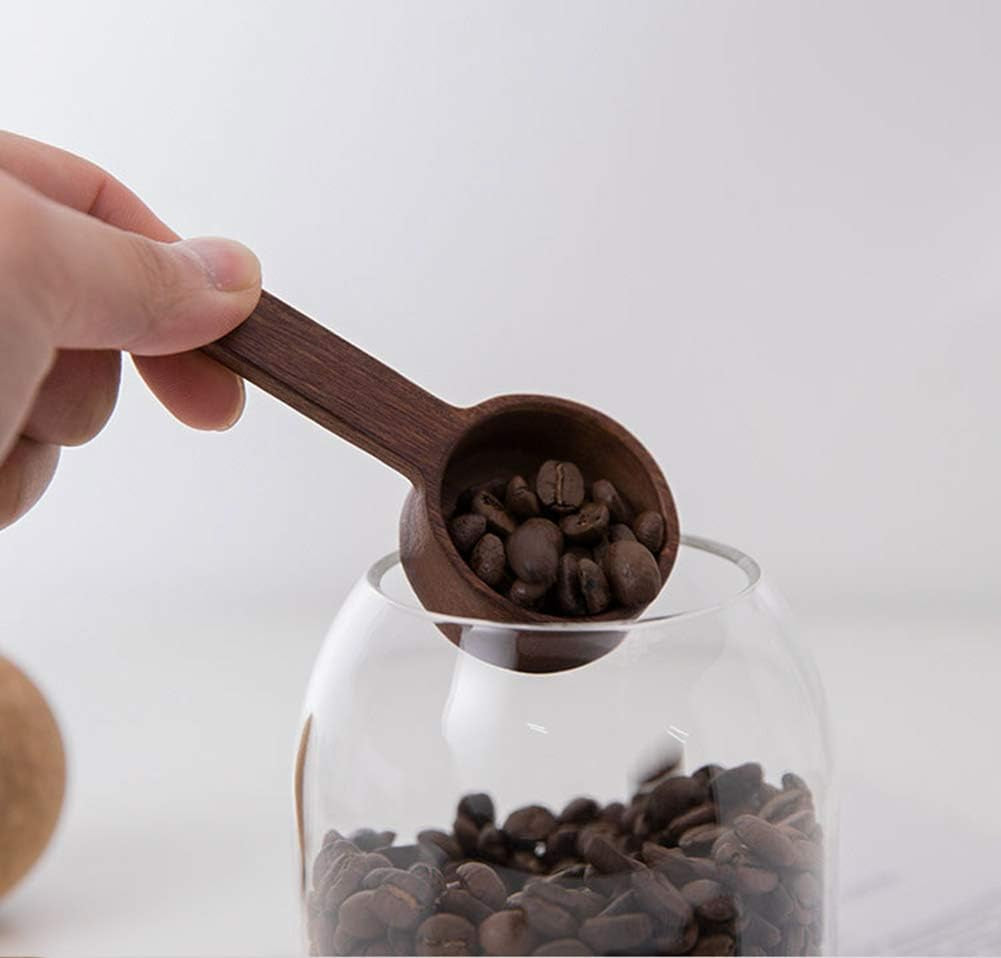 Elevate Your Brewing Experience with Our Premium Walnut Wood Coffee Spoons - Perfect for Measuring Coffee, Tea, and More!