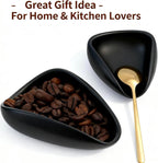 Elevate Your Coffee Ritual with the Elegant Ceramic Dosing Cup & Spritzer Gift Set - Perfect for Home Baristas and Coffee Lovers!