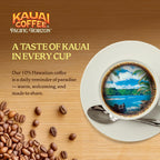 Indulge in the Essence of Hawaii with Koloa Estate Medium Roast Whole Bean Coffee – Smooth, Non-Bitter Pure Arabica with Light Floral Notes – 10oz Pack