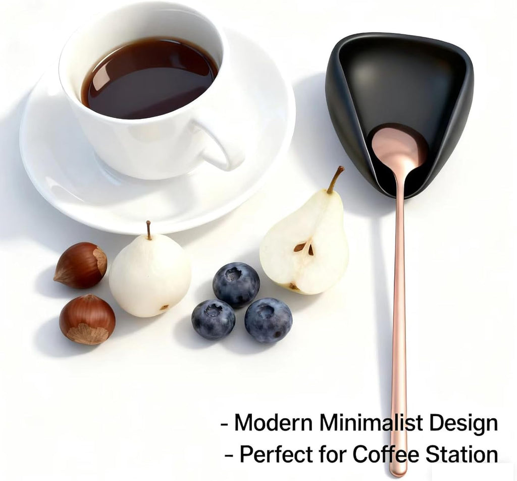 Elevate Your Coffee Ritual with the Elegant Ceramic Dosing Cup & Spritzer Gift Set - Perfect for Home Baristas and Coffee Lovers!